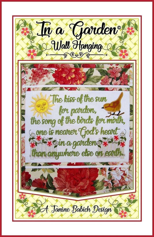 Janine Babich Designs in a Garden Wall Hanging Pattern