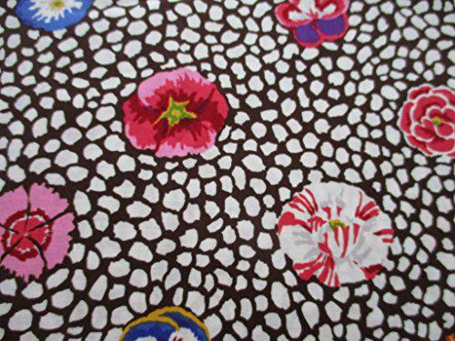 Kaffe Fassett Perennials Guinea Flower White quilting fabric