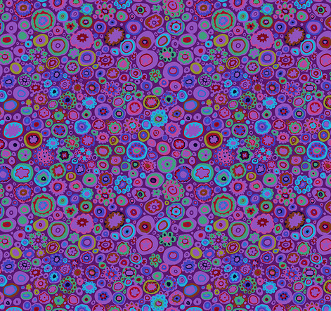 Kaffe Fassett Paperweight Purple 108 inch wide quilt backing fabric