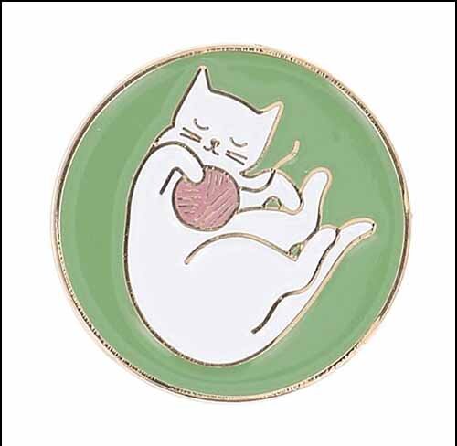 Bohin Ball of Wool Cat Needle Minder