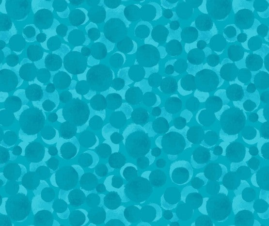 Lewis & Irene Bumbleberries Chalki Blue BB011 quilting cotton
