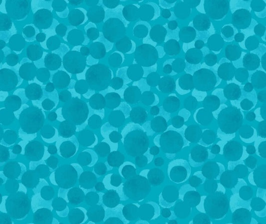 Lewis & Irene Bumbleberries Chalki Blue BB011 quilting cotton