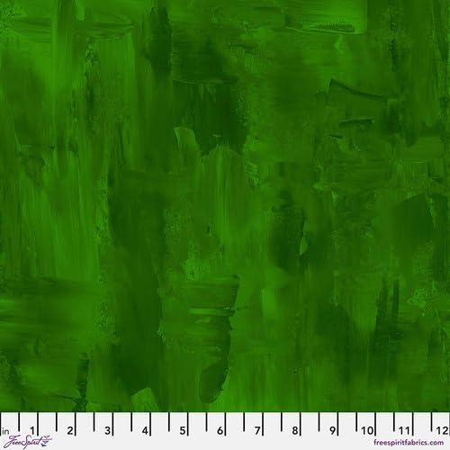 Free Spirit Designer Essentials Solid Green Sue Penn quilting cotton
