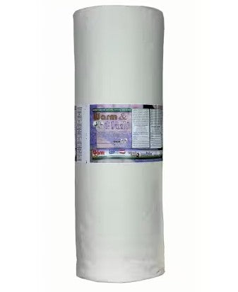 Warm and Plush Batting 6oz polyester 90 inch wide 25 yard roll