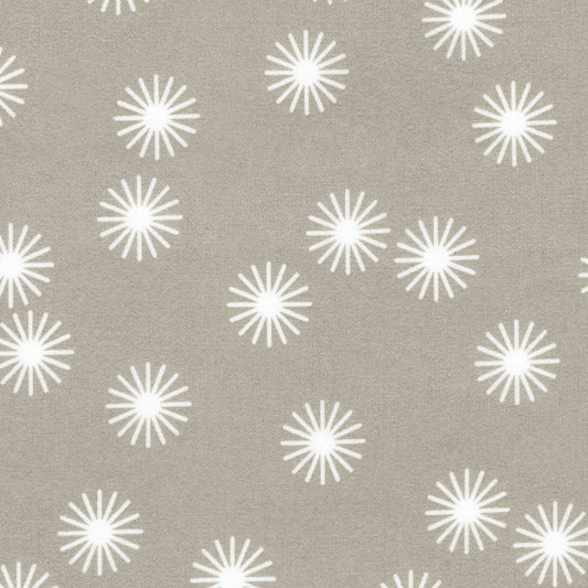 Robert Kaufman Cozy Cotton Flannel Sunburst Taupe flannel