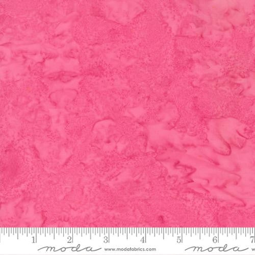 Moda Mermaid Batiks coral 4390-24 warm coral batik fabric