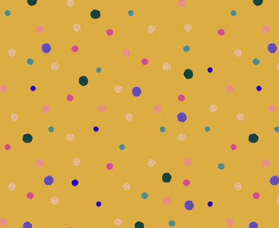 Windham Dayspring Dot Golden Ochre 54801-4 quilting cotton