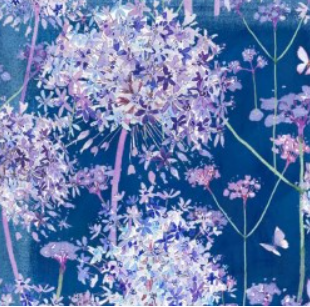Michael Miller Beau Allium Bloom Halo DDC12849-CLAS-D classic allium floral print