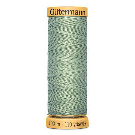 Gutermann 110 yd Natural Cotton Thread-Green