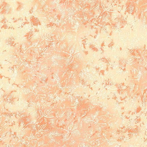 Michael Miller Fairy Frost Peach metallic cotton quilting fabric