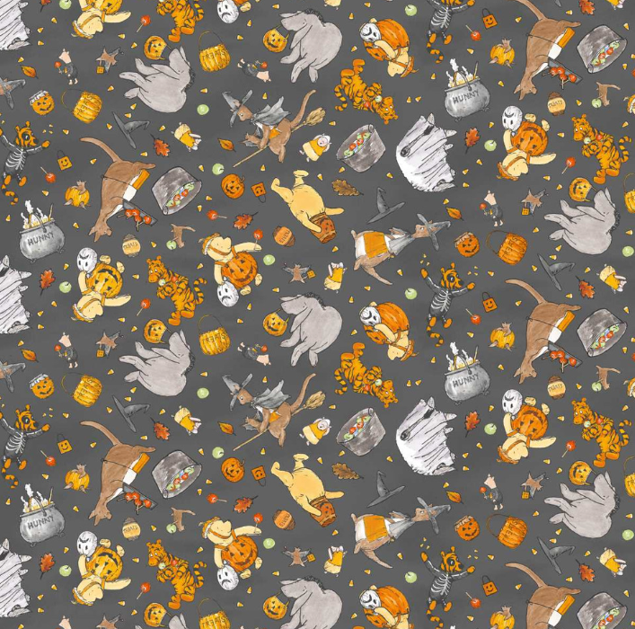 Studio E - Haunted Acre Wood - 9132-93 Charcoal