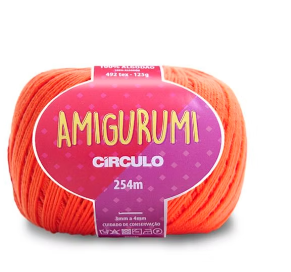 Circulo - Amigurumi - 100% Cotton Yarn - Clay 4448