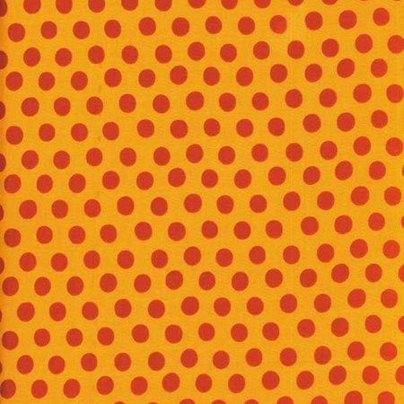 Kaffe Fassett Perennials Spot Dot Gold yellow quilting fabric