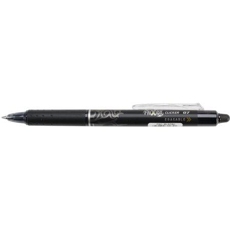 PILOT Frixion Fine Point Clicker Erasable Pen Open Stock-Black
