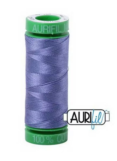 Aurifil Cotton Mako 40wt 150m 10ct DUSTY BLUE VIOLET