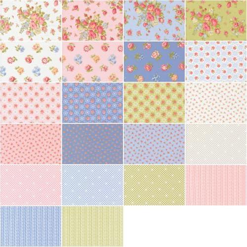 Moda - Memory Lane Charm Pack by Brenda Riddle Designs; 42 5"