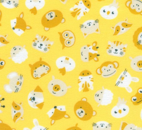 Robert Kaufman Cozy Cotton Daffodil yellow fabric