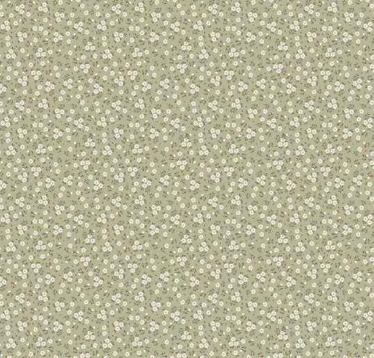 Riley Blake Anne of Green Gables Ditsy Sage cotton fabric