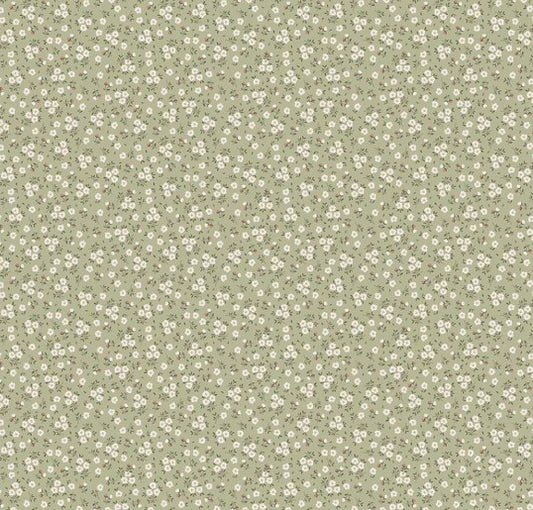 Riley Blake Anne of Green Gables Ditsy Sage cotton fabric