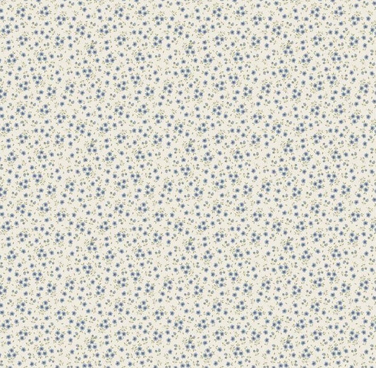 Riley Blake Anne of Green Gables Ditsy Blue novelty quilting cotton