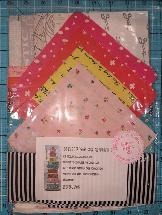 Homemade Collage Fabric Kit