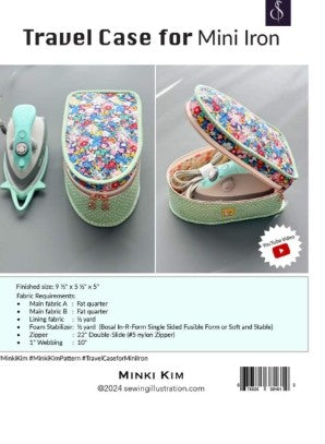 Minki Kim - Travel Case for Mini Iron Pattern