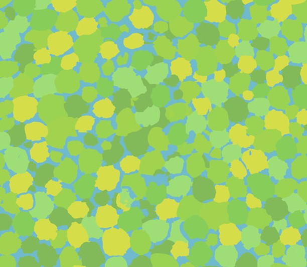 Kaffe Fassett Reflections Lime green quilting fabric