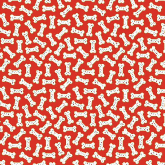 Blank - Winter Waggers - Devon Design Co. - 4770-88 red