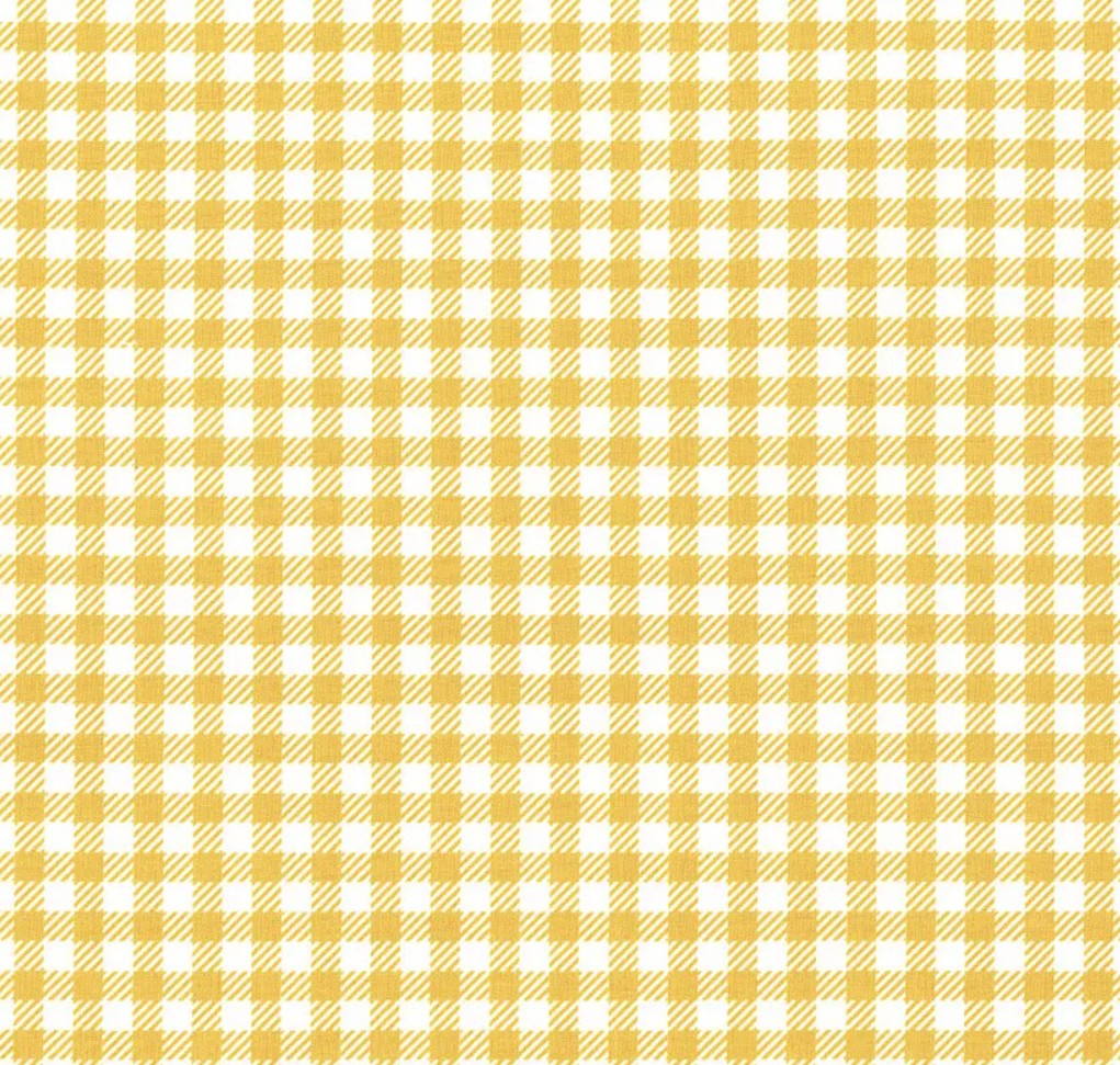 Riley Blake Serendipity 2 Plaid Golden quilting cotton