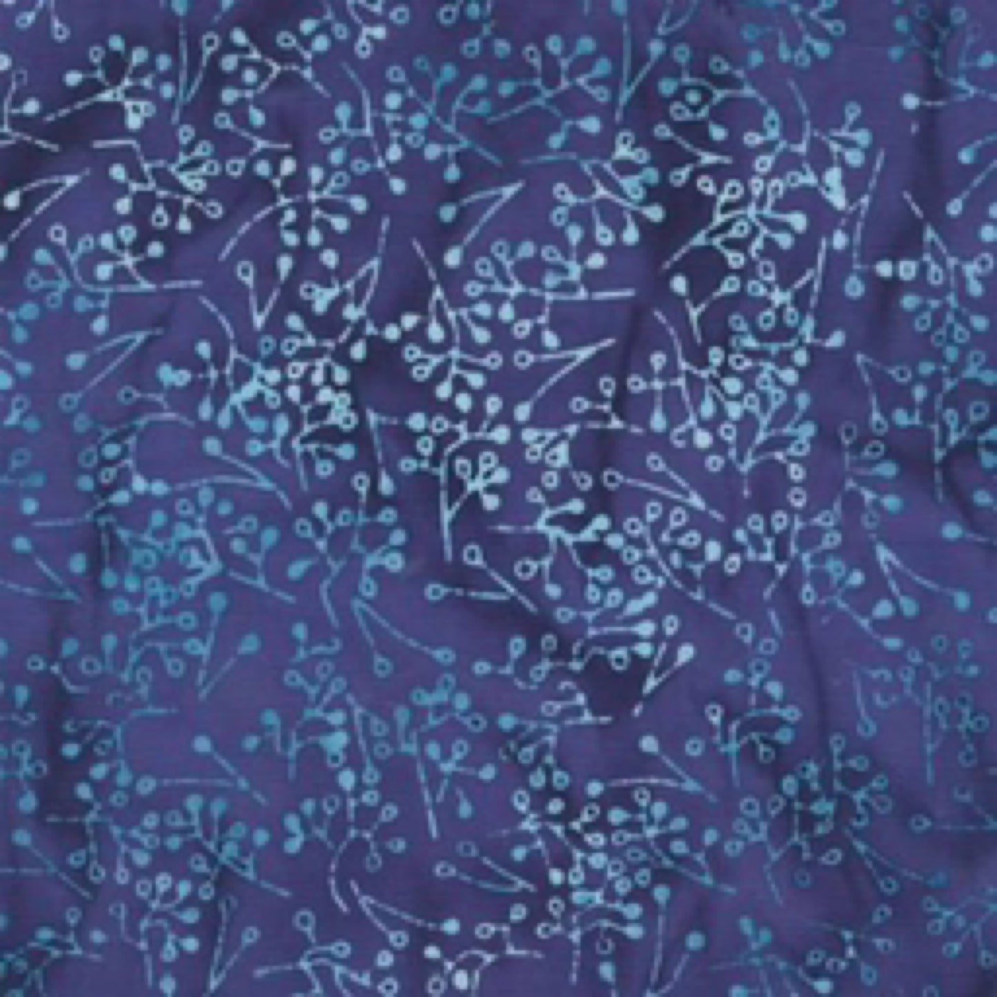 Laura Heine Boho Blooms Twig Midnight Sky quilting fabric