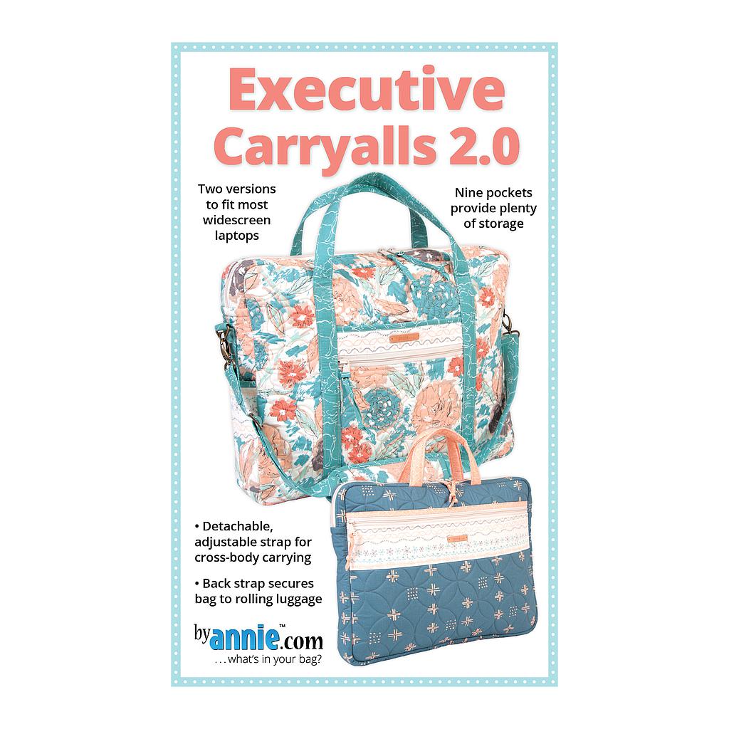 Executive Carryalls II bag pattern by ByAnnie quilting