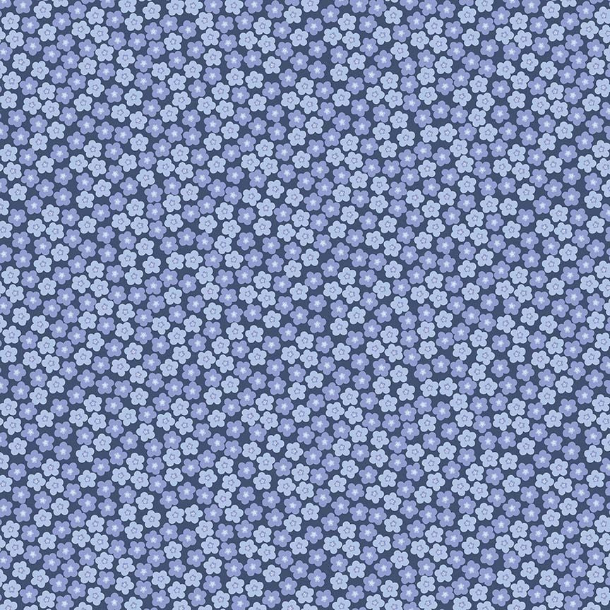 Dear Stella Itsy Bitsy Ditsy Indigo D3597 bee collection quilting cotton