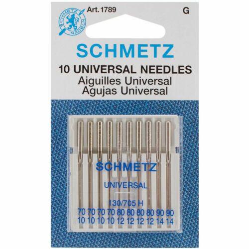 Euro-Notions Sewing Bulk Buy Jean and Denim Machine Needles Size 12/80 5 Pack 1781 (10-Pack)