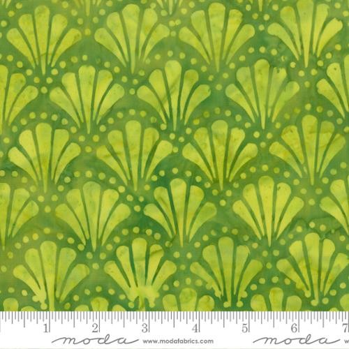Moda Mermaid Batiks seaweed 4390-29 deep green batik fabric