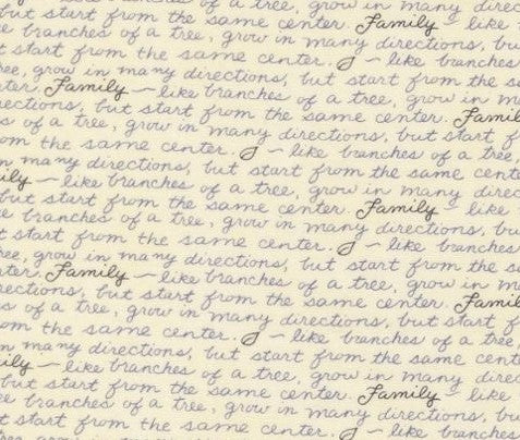 Moda - Family Tree - Deb Strain - Warm White 56165 11 Fabric