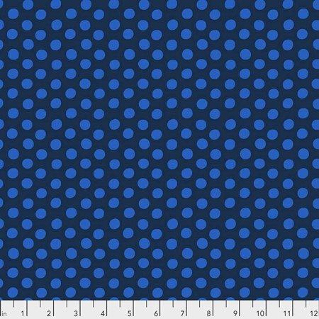 Kaffe Fassett Spot Indigo blue quilting fabric