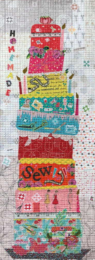 Homemade Collage Fabric Kit