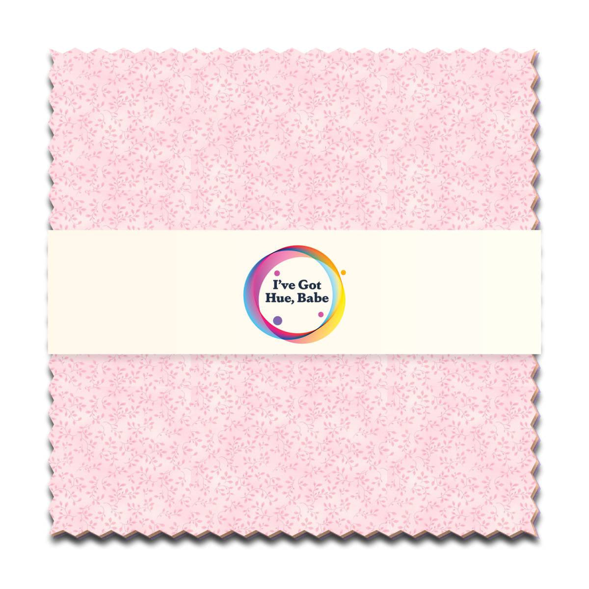 Light as a Feather 5x5 charm squares I've Got Hue Babe precut