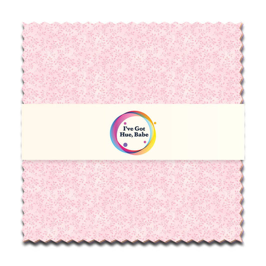 Light as a Feather 5x5 charm squares I've Got Hue Babe precut