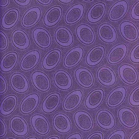 Kaffe Fassett Aboriginal Dot Periwinkle purple quilting fabric