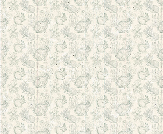 Parisian Snippets 4297-70 Light Blue cotton quilting fabric