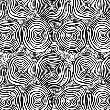 Kaffe Fassett - Onion Rings Wide Back Black