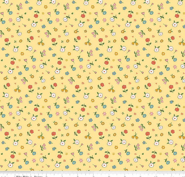 Riley Blake - Minki Kim - Cotton Nook - Pretty Sunshine - C17974-SUNSHINE