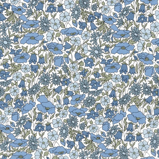 Liberty Poppy and Daisy Q Tana Lawn quilting fabric