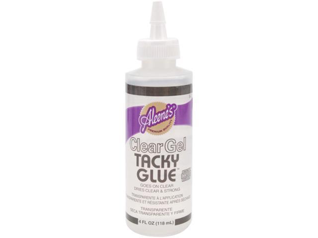 Aleenes Clear Gel Tacky Glue 4 fl oz all-purpose adhesive notion