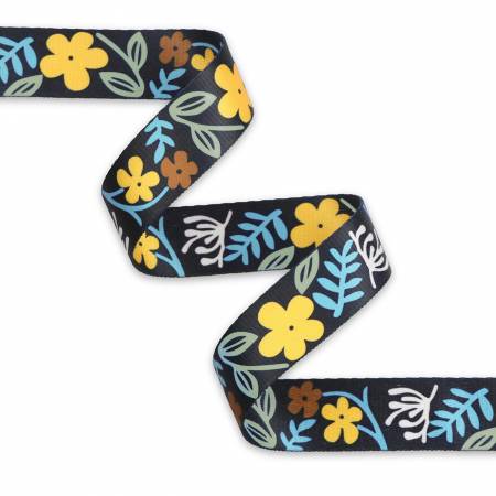 1.5" Clip Art Floral Webbing