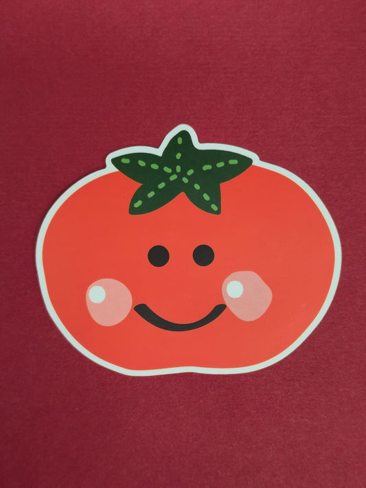 Minki Kim Sewing Illustration 'Tomatoe' vinyl sticker