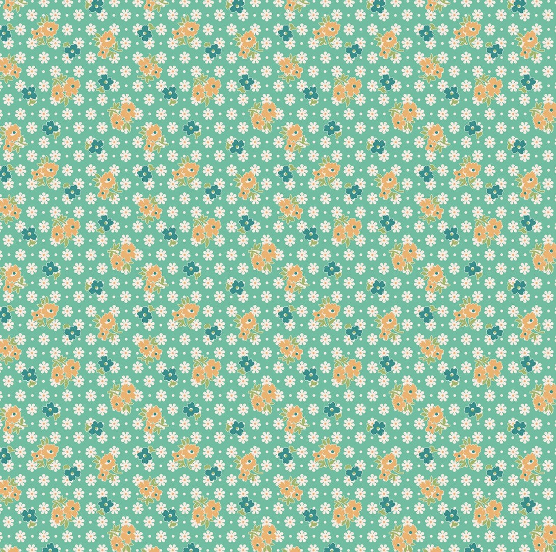 Riley Blake Leaf Feedsack Farmers Daughter quilting cotton