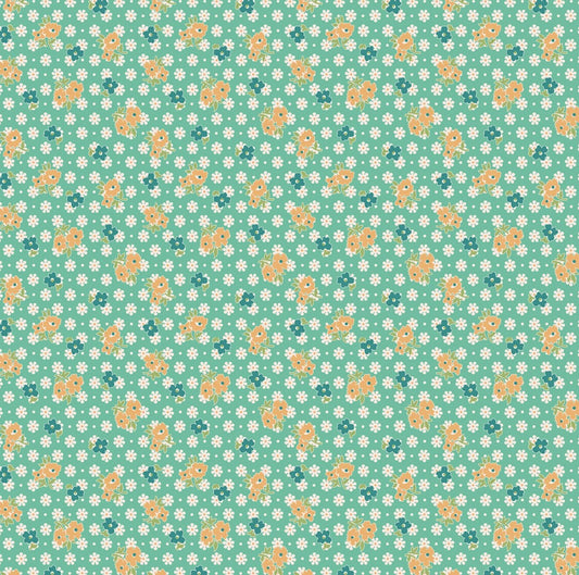 Riley Blake Leaf Feedsack Farmers Daughter quilting cotton