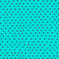 Pixie Square Dot Blender Turquoise quilting cotton fabric